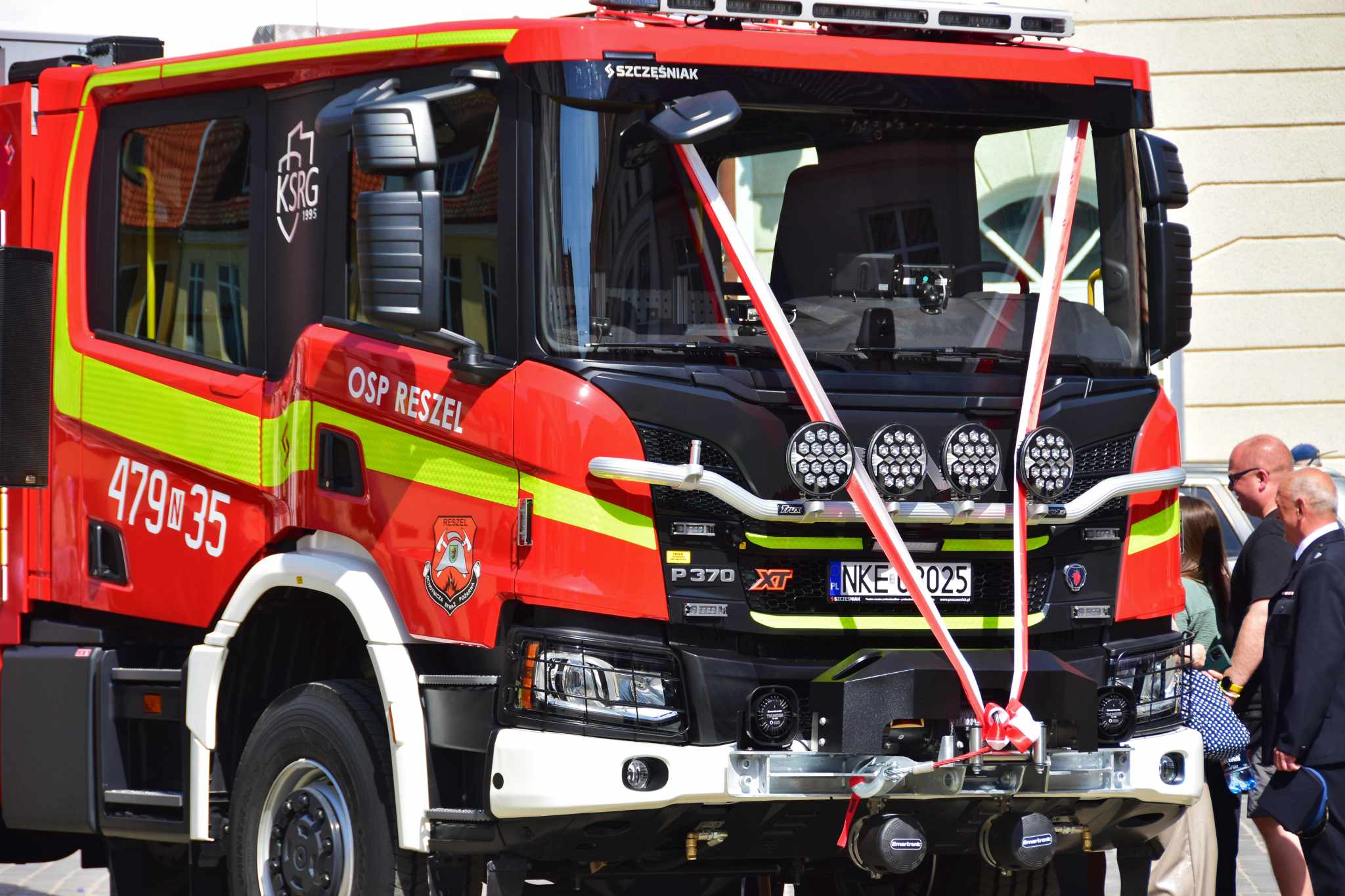 Ilustracja do informacji: Ważny dzień strażaków z Reszla